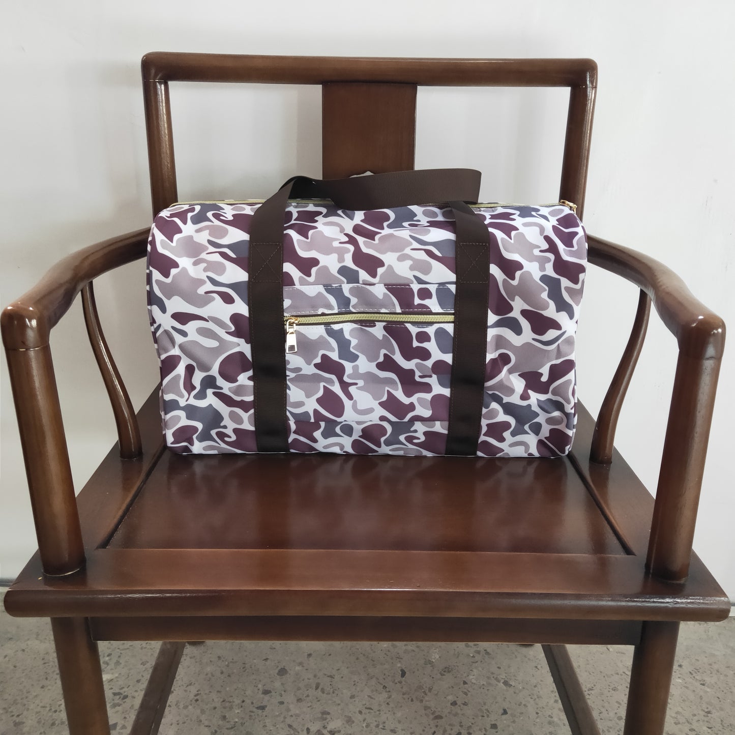 Duffel & gym bags camo print