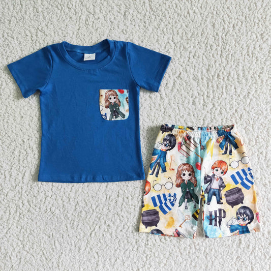 kids clothing shorts set harry boy