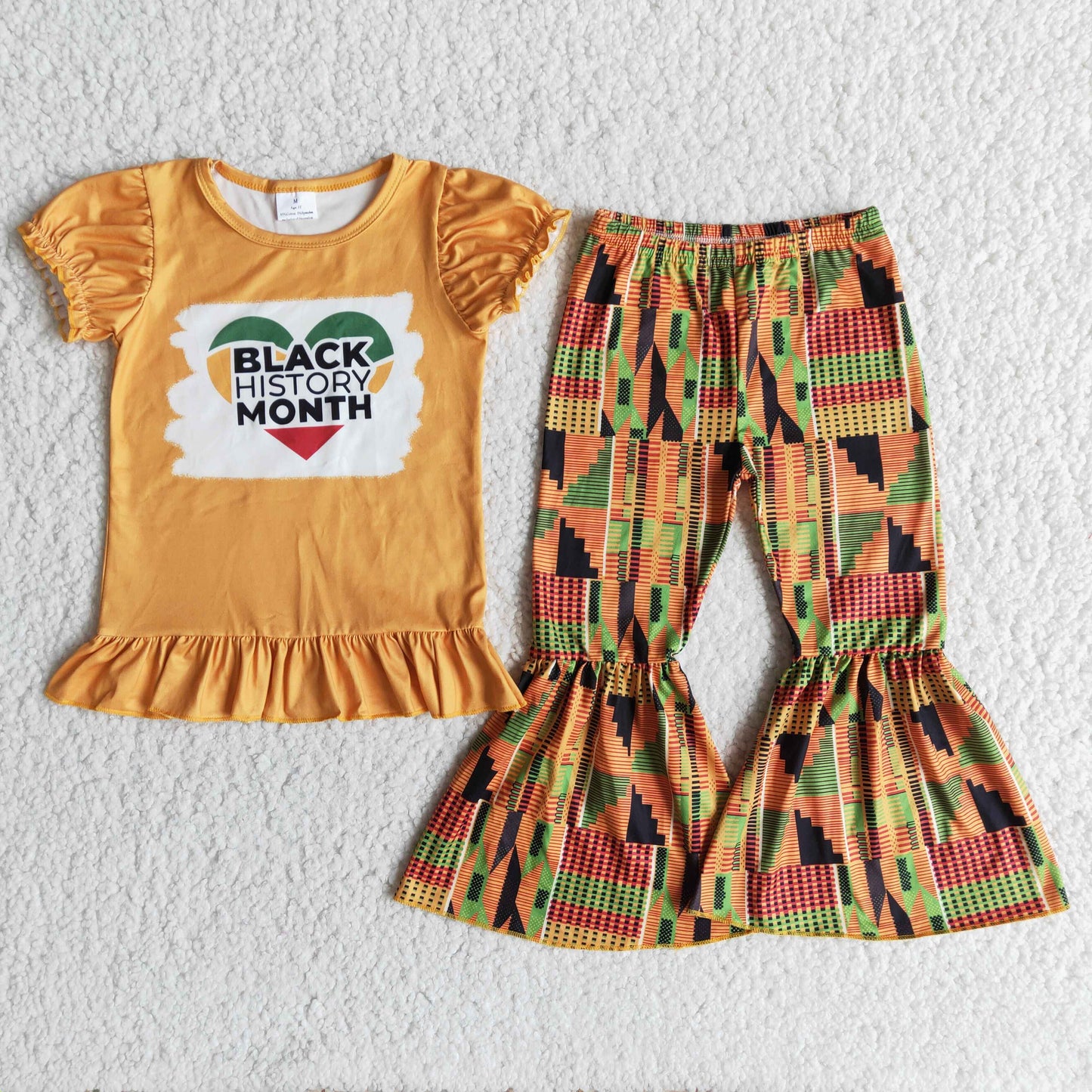 Black History Month Bells Outfit