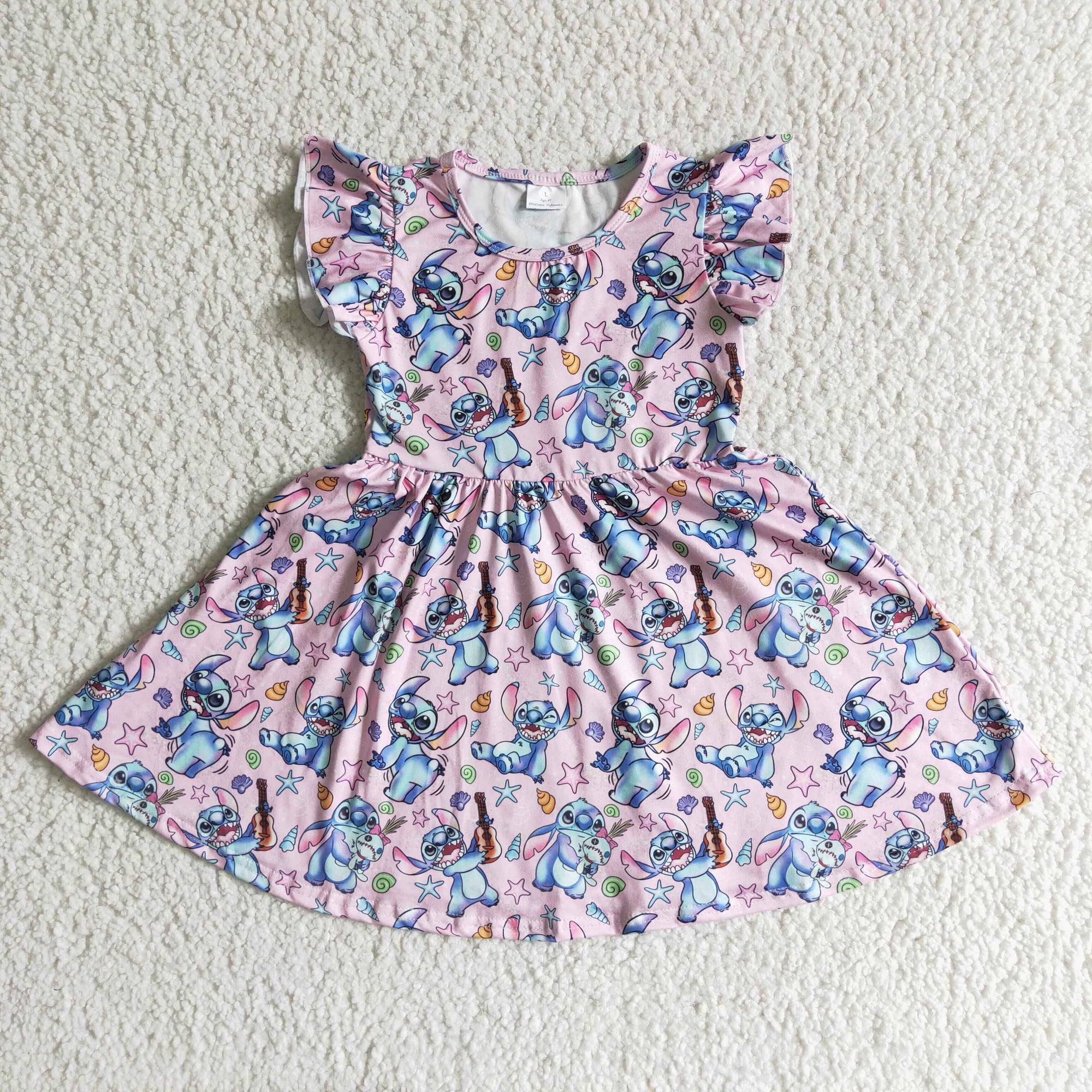summer kids girl's lilo dress clothing