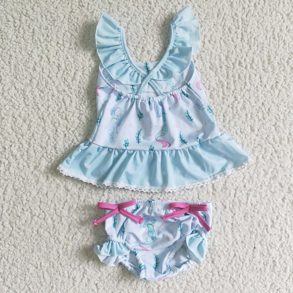 summer 2pc mermaid swimsuit