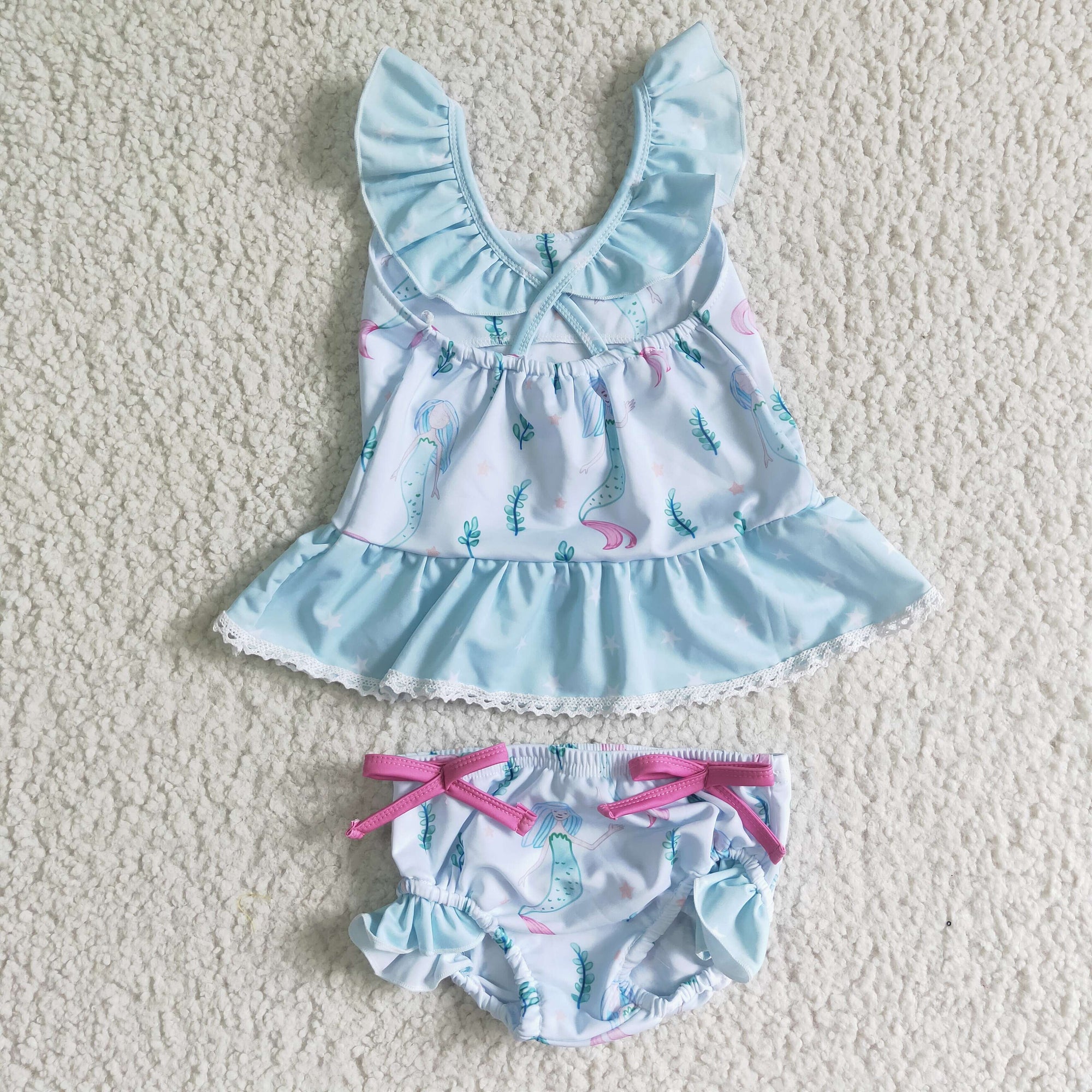 summer 2pc mermaid swimsuit