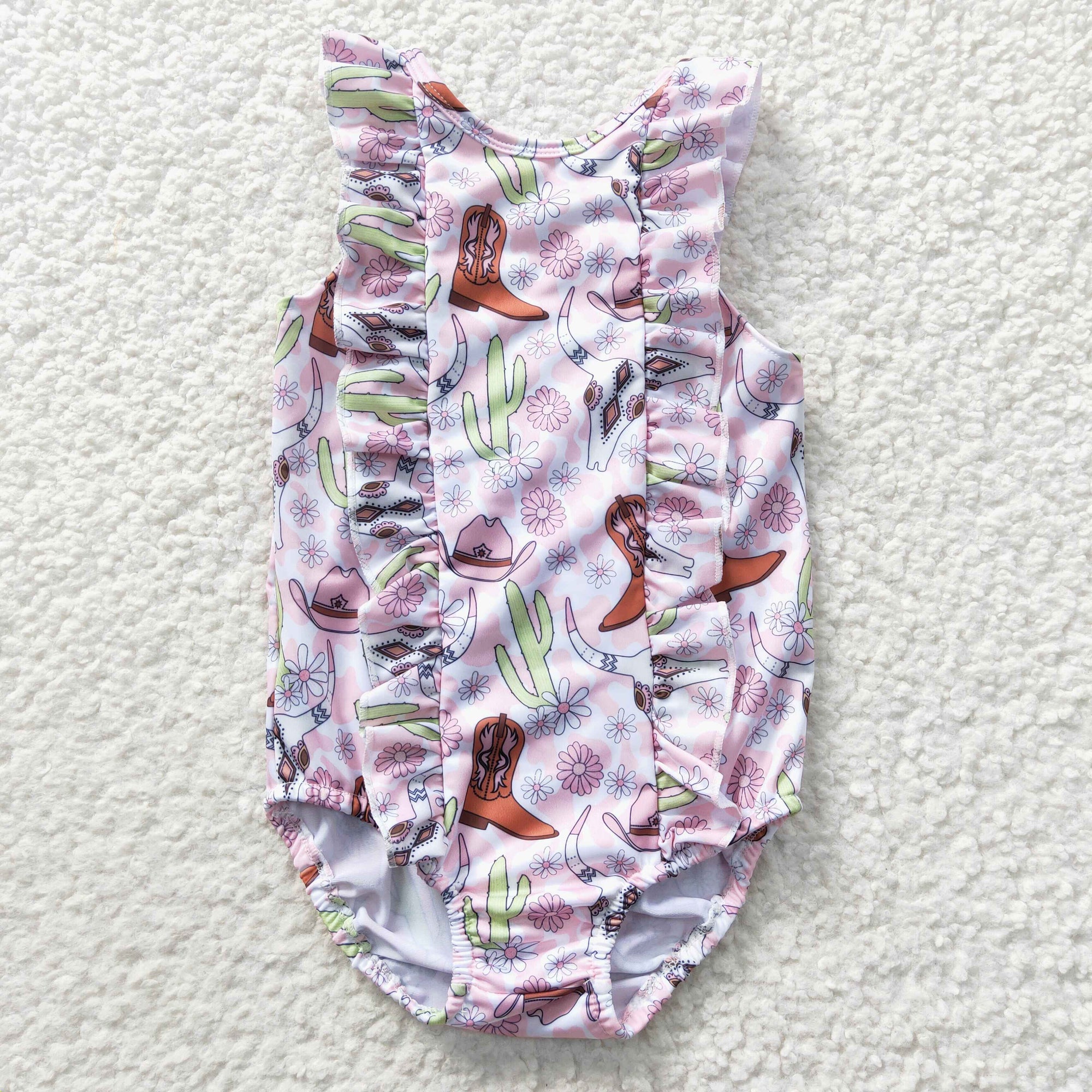 girl summer clothing 1pcs swimsuit swim wear