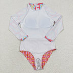 girl rash guard swimsuit