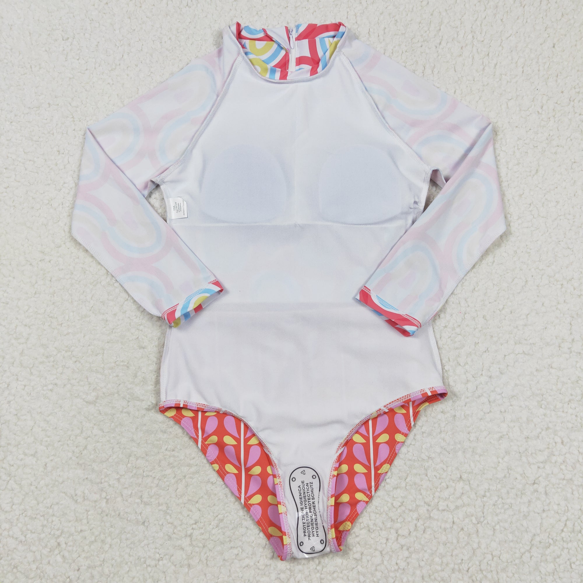 girl rash guard swimsuit