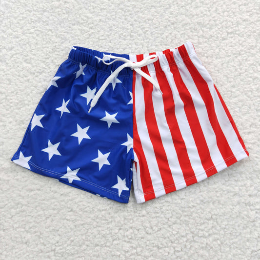 baby boy swimsuit trunck for 4th of july
