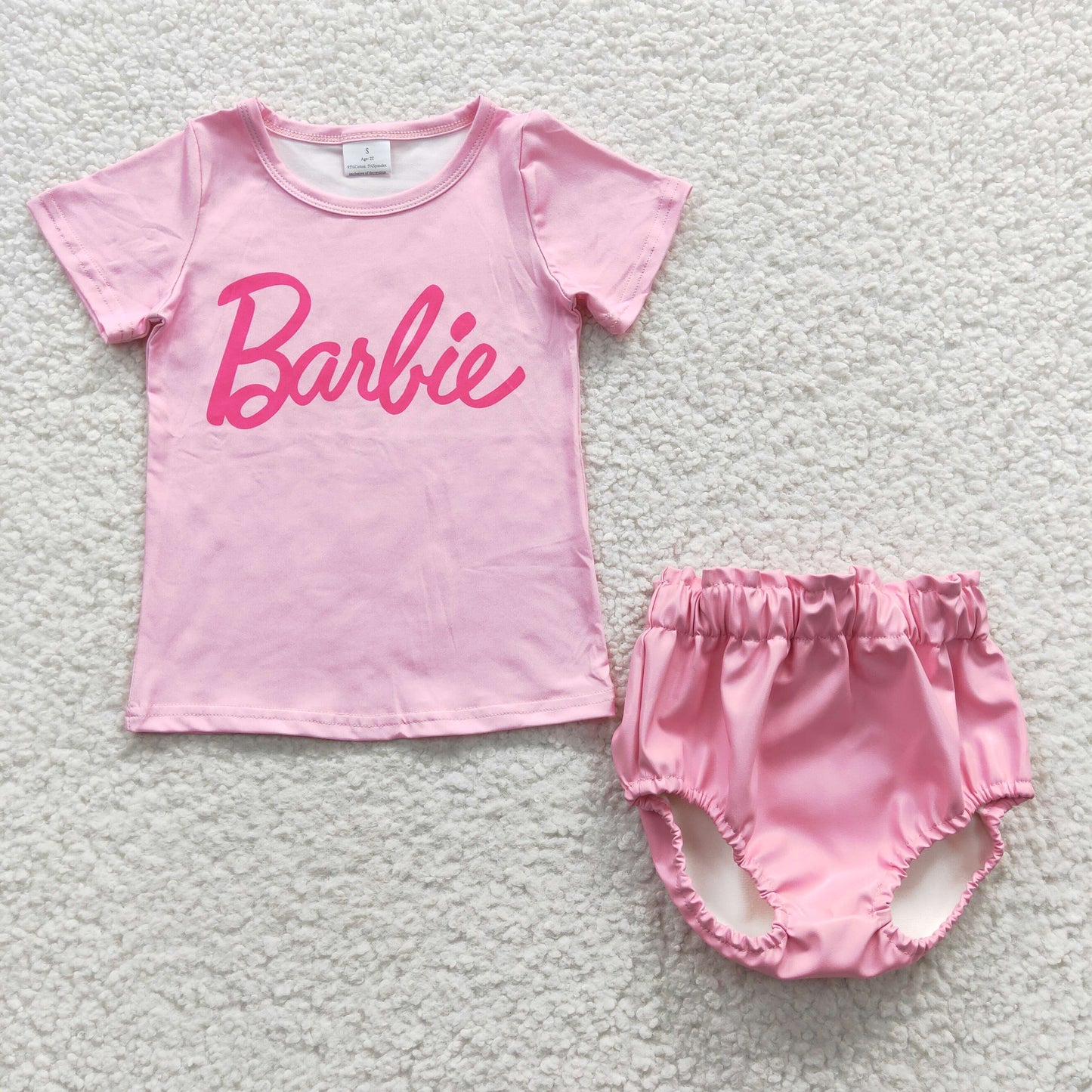 pink leather bloomer infant toddler baby clothing