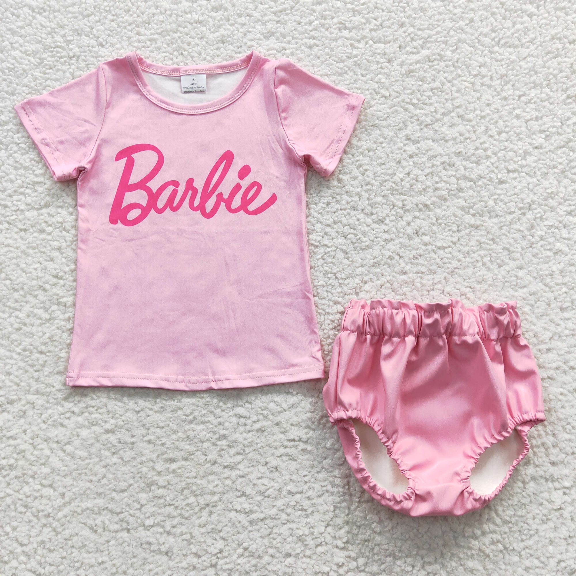 pink leather bloomer infant toddler baby clothing