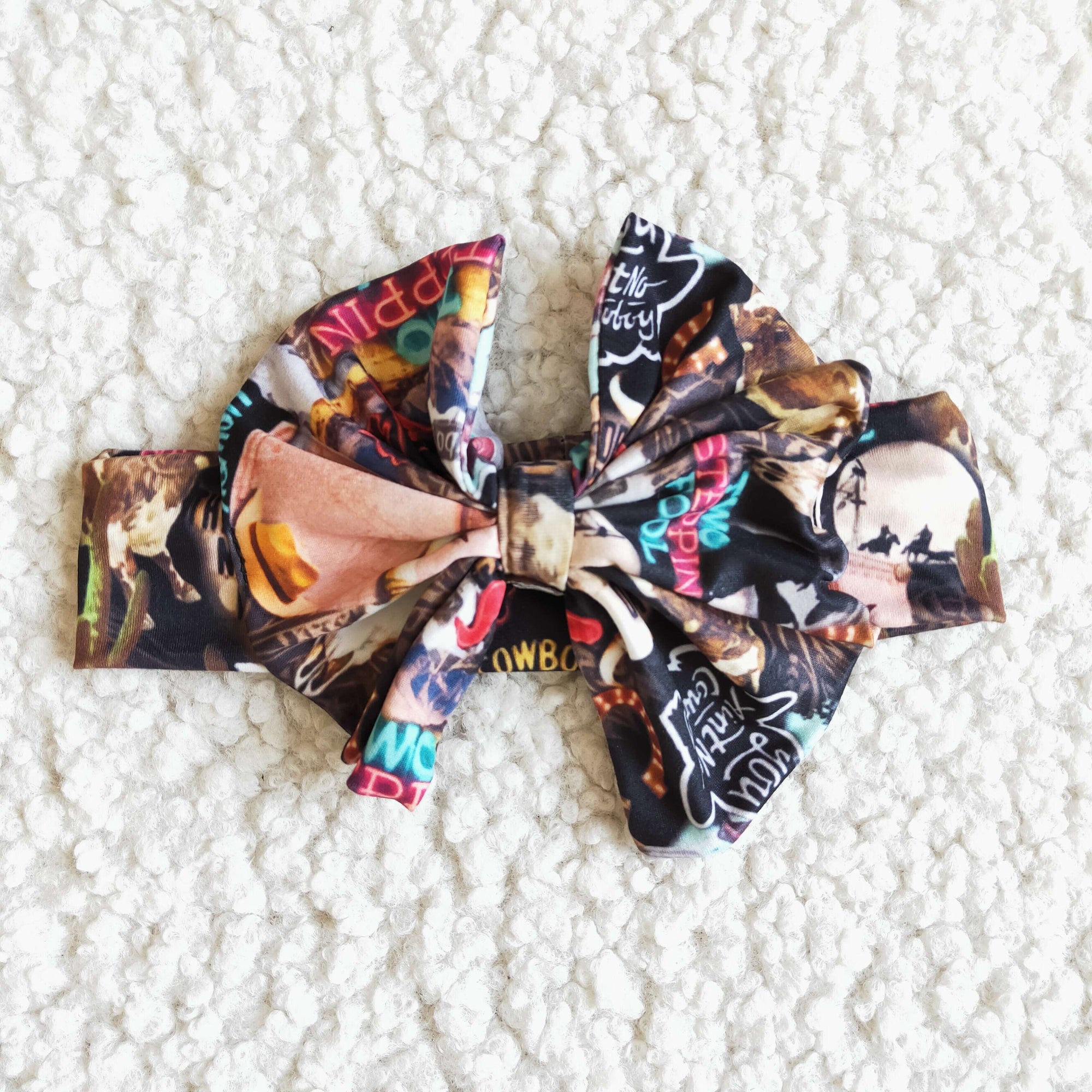 kiss the cowboy not the rodeo clown bells outfit with bow
