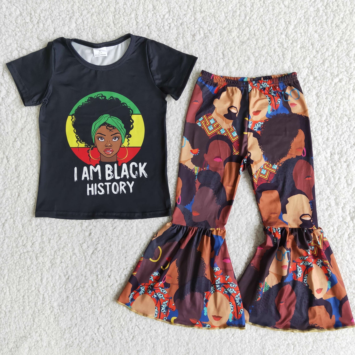 I Am Black History Bells Outfit