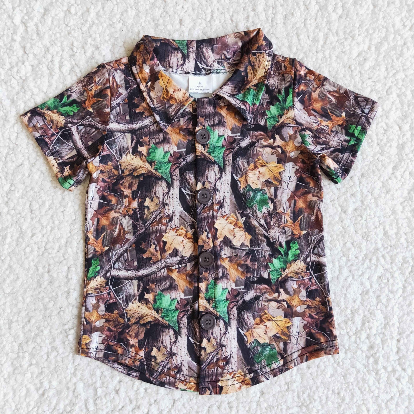 kids toddler boy's clothing snap shirt summer