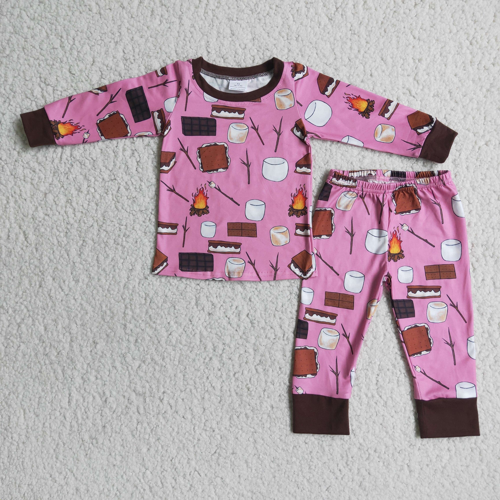 Chocolate Pajamas Girl