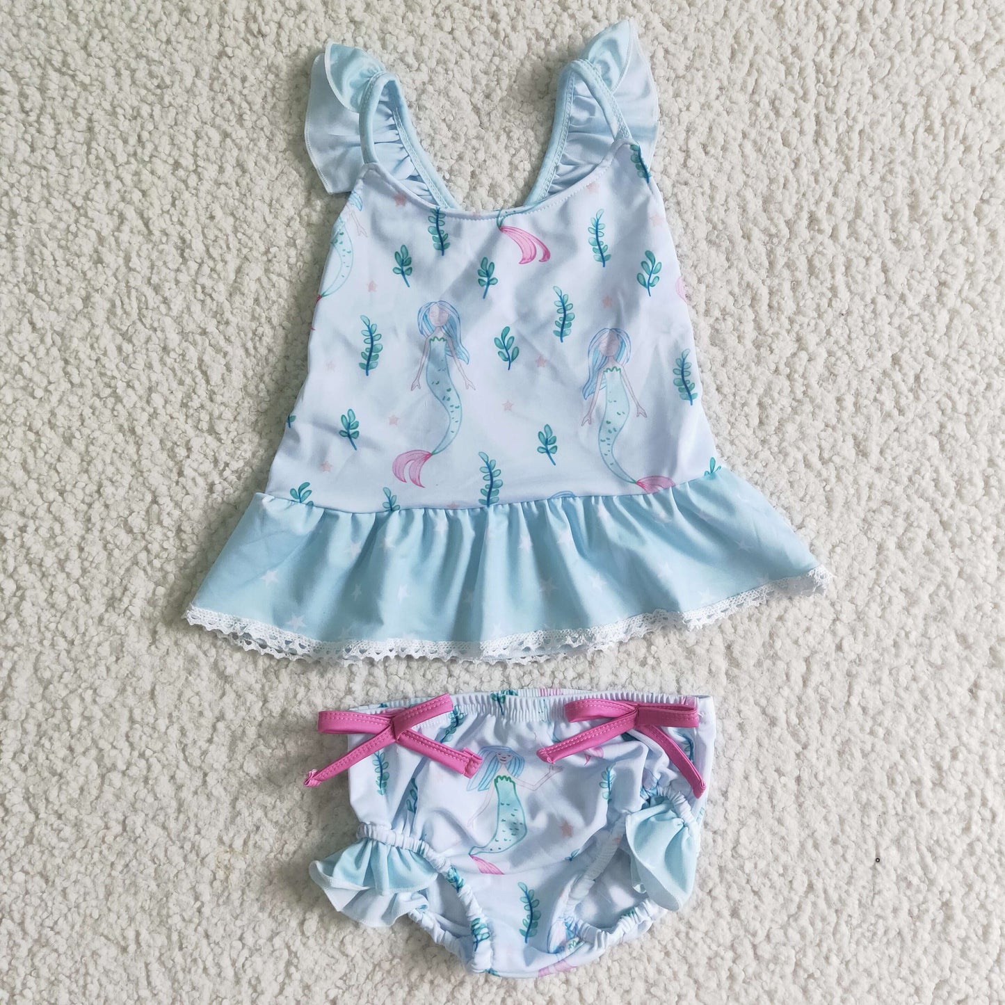 summer 2pc mermaid swimsuit