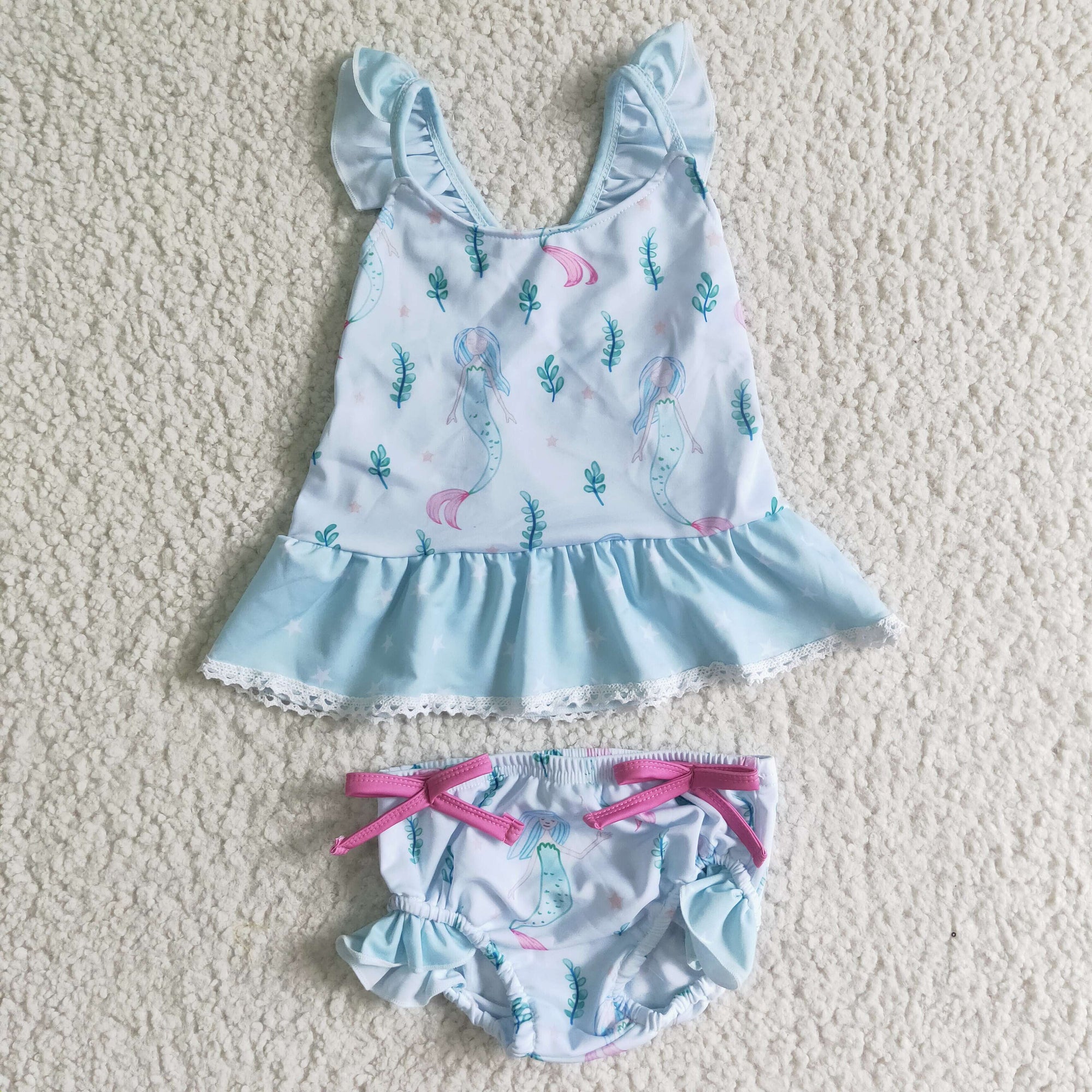 summer 2pc mermaid swimsuit