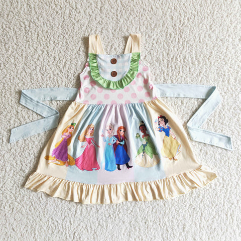 girl’s summer princess twirl dress