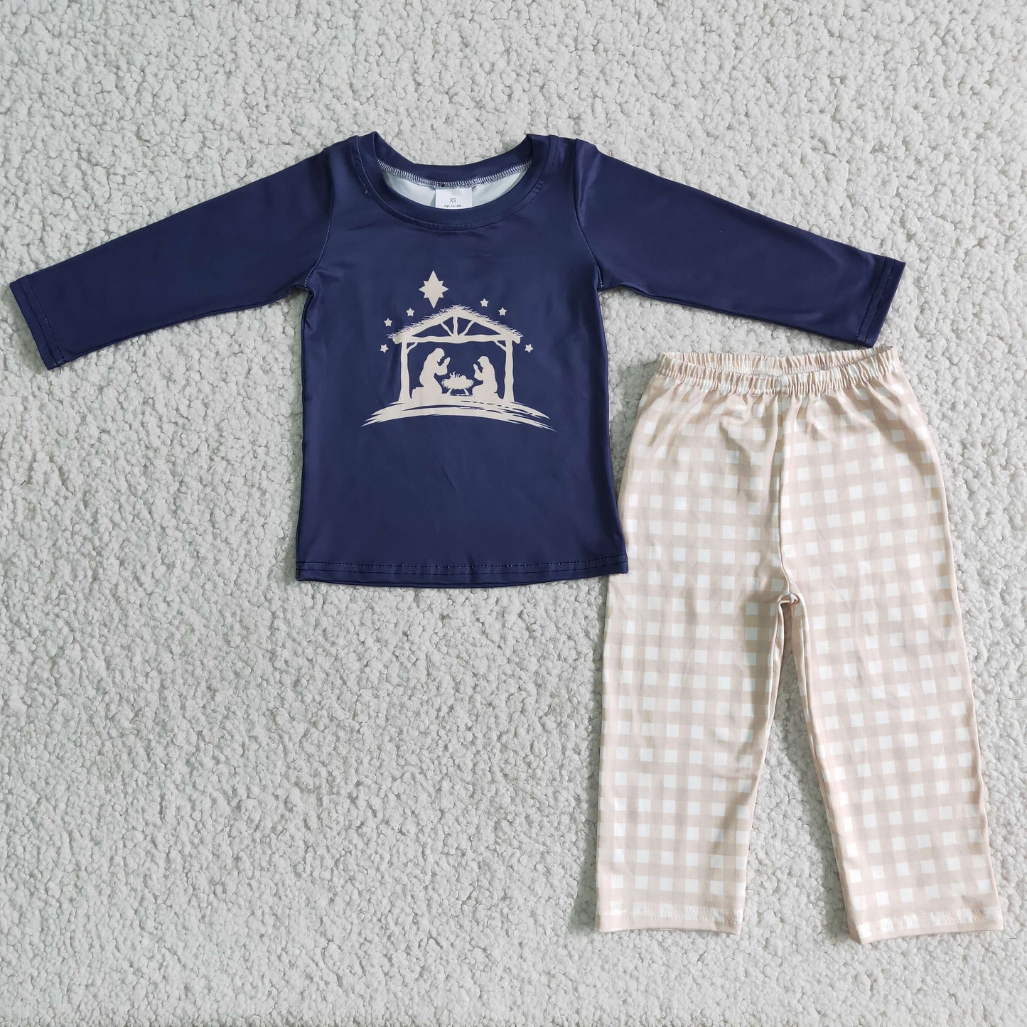 Toddler boy clothing Jesus Outfit Pants Set
