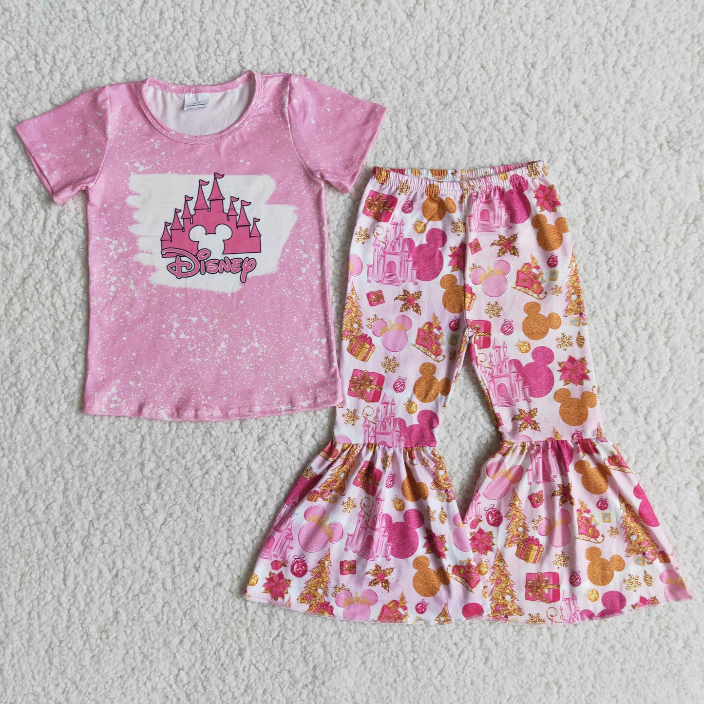 pink dream castle bells outfit