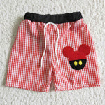 boy's summer clothing seersucker trunck boy