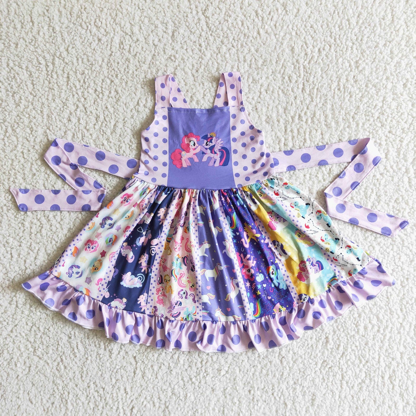 kids girl's clothing summer dresses twirl dress
