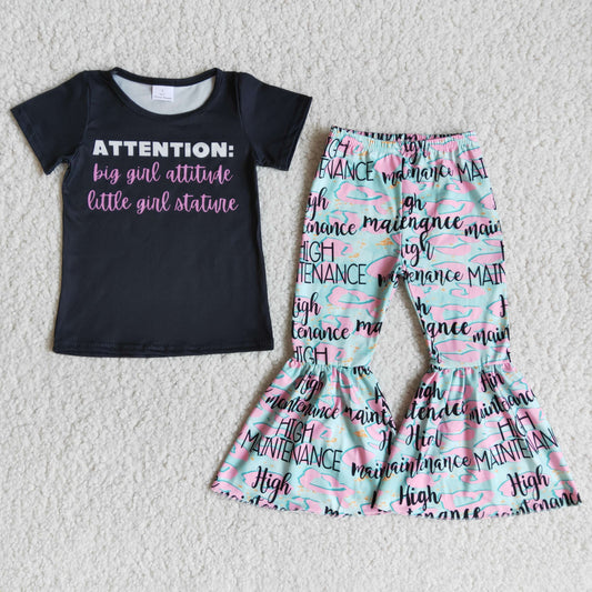 big girl attitude bells outfit