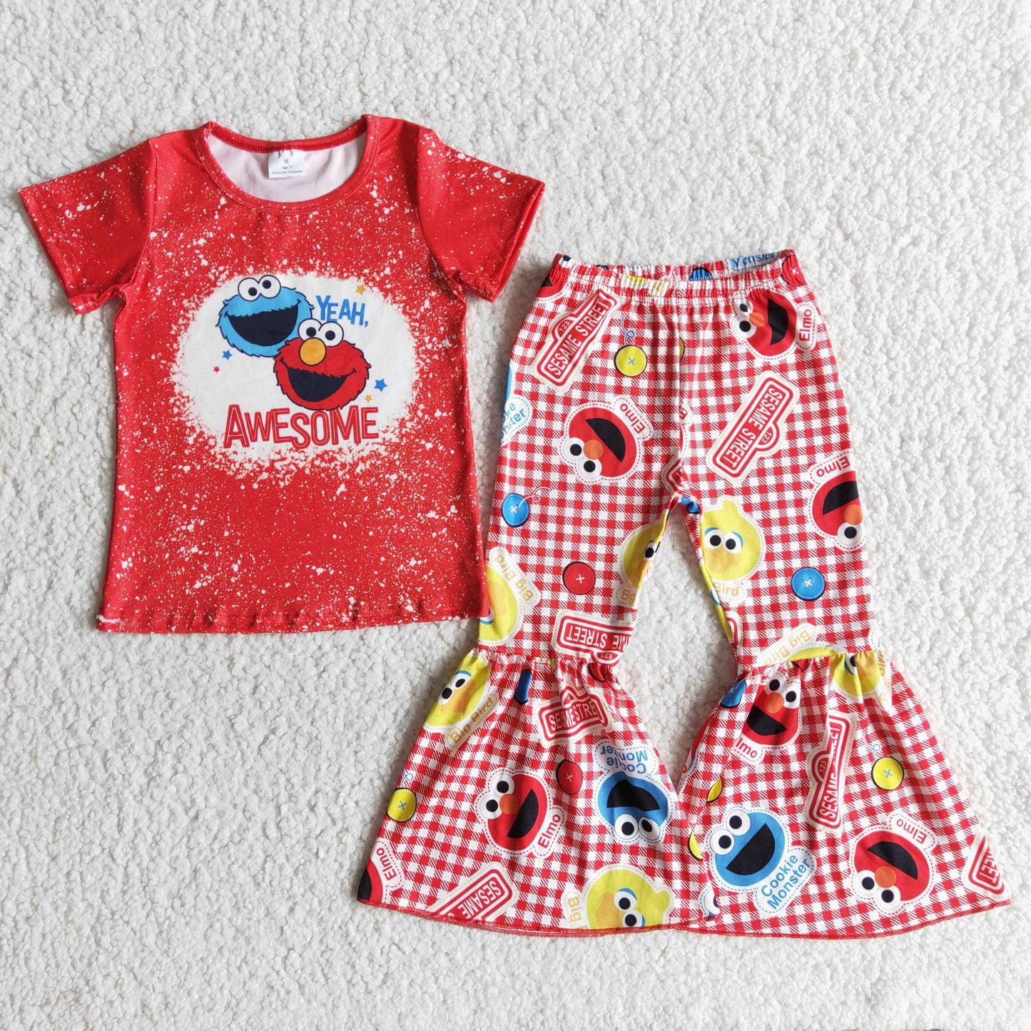 girl’s friends pants set outfit