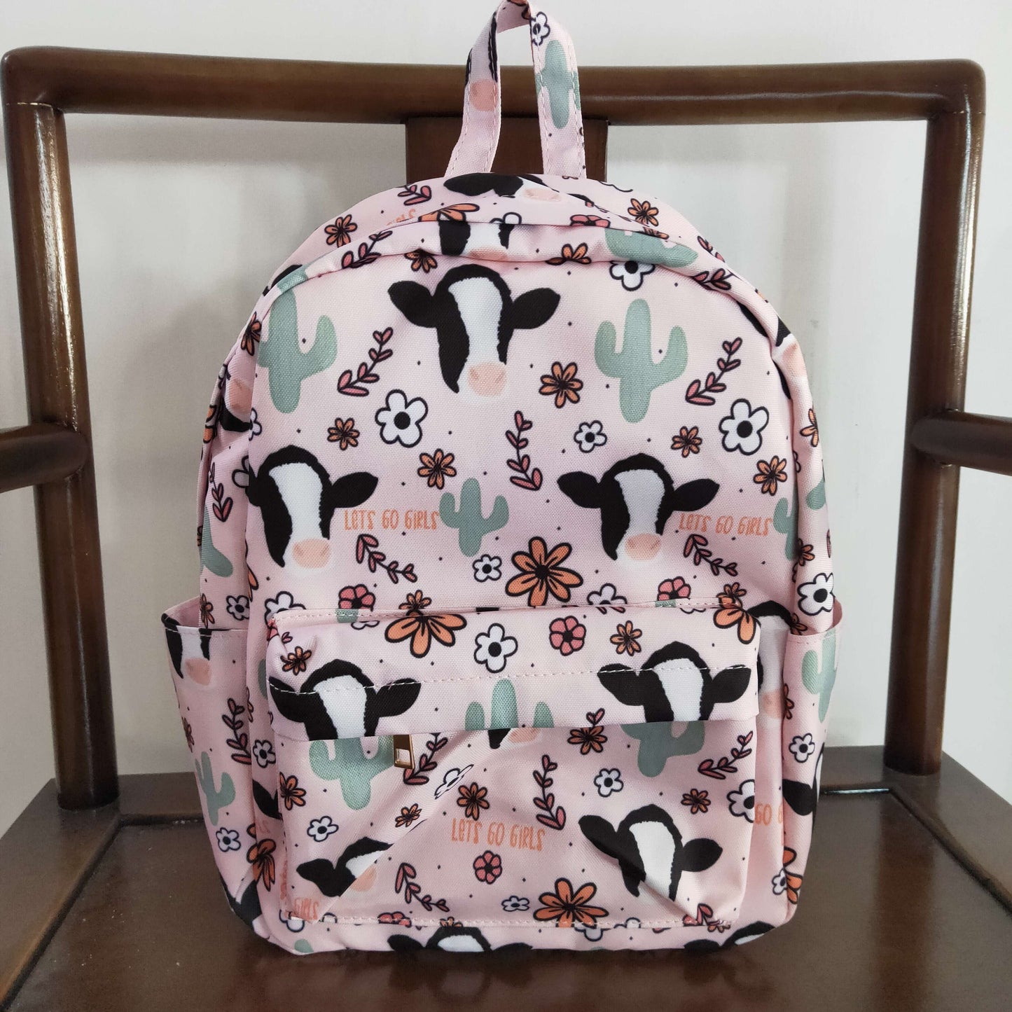 western cow print bag backpack