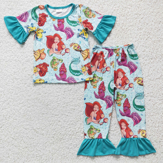 mermaid pajama outfit