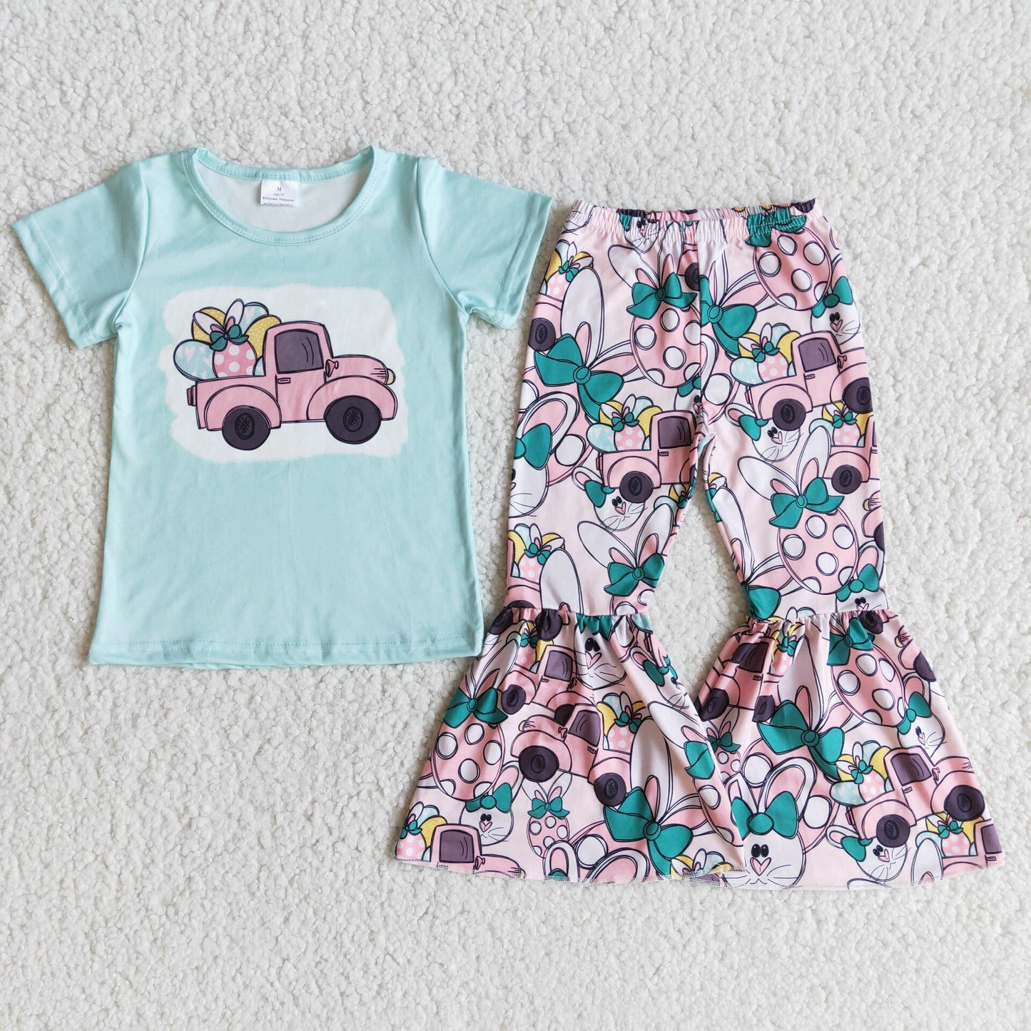 easter girl’s outfit pants set