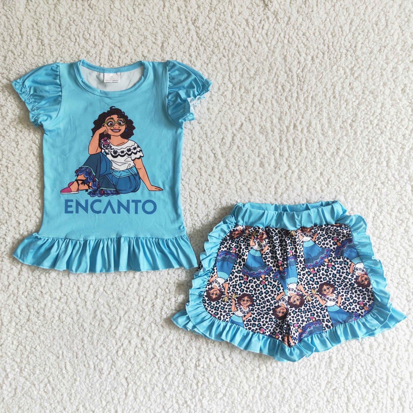 girl’s outfit shorts set summer