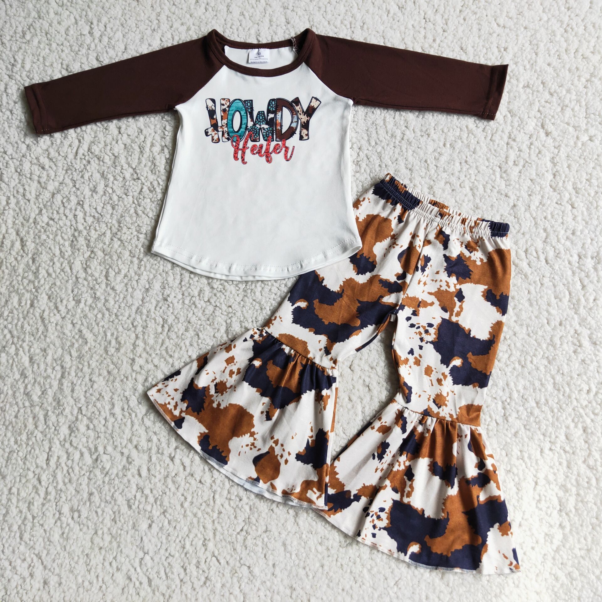 Howdy Heifer Cow Pants Set