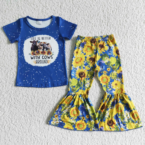 life is better with cows around outfit girl
