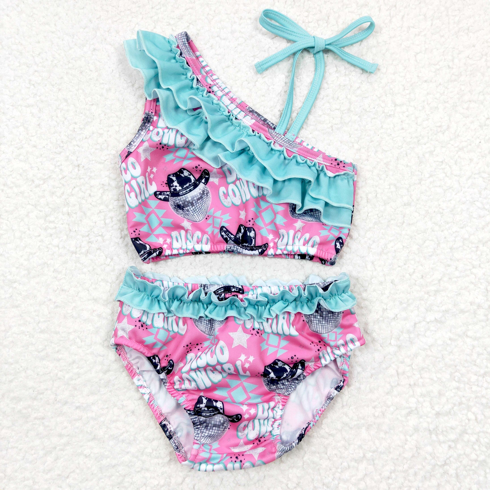 cowgirl swimsuit girl summer clothing