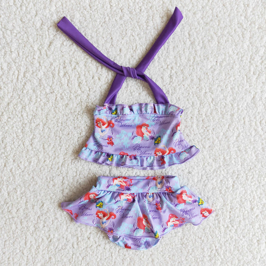 girl’s mermaid 2pc swimsuit