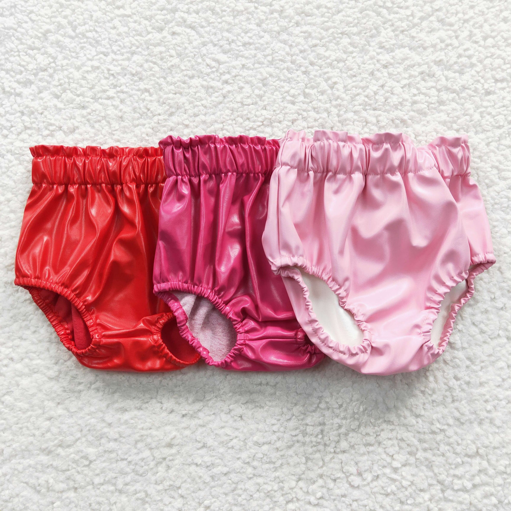 pink leather bloomer infant toddler baby clothing