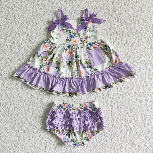floral swing set infant clothing girl