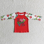 Love Christmas Candy Shirt Boy