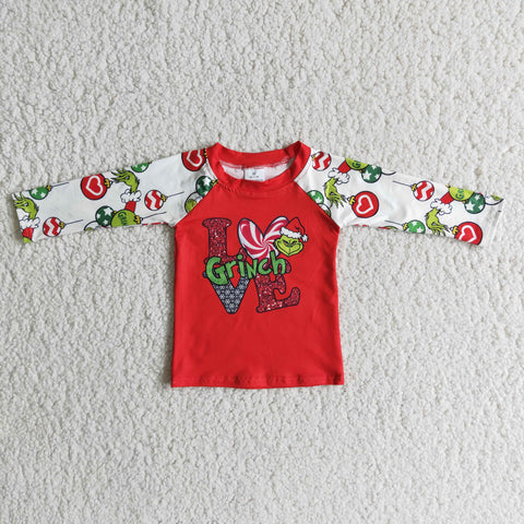 Love Christmas Candy Shirt Boy