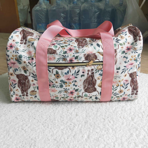 highland cow duffel & gym bags