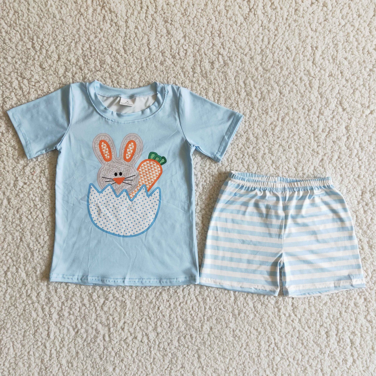 easter boy's outfit clothes shorts set