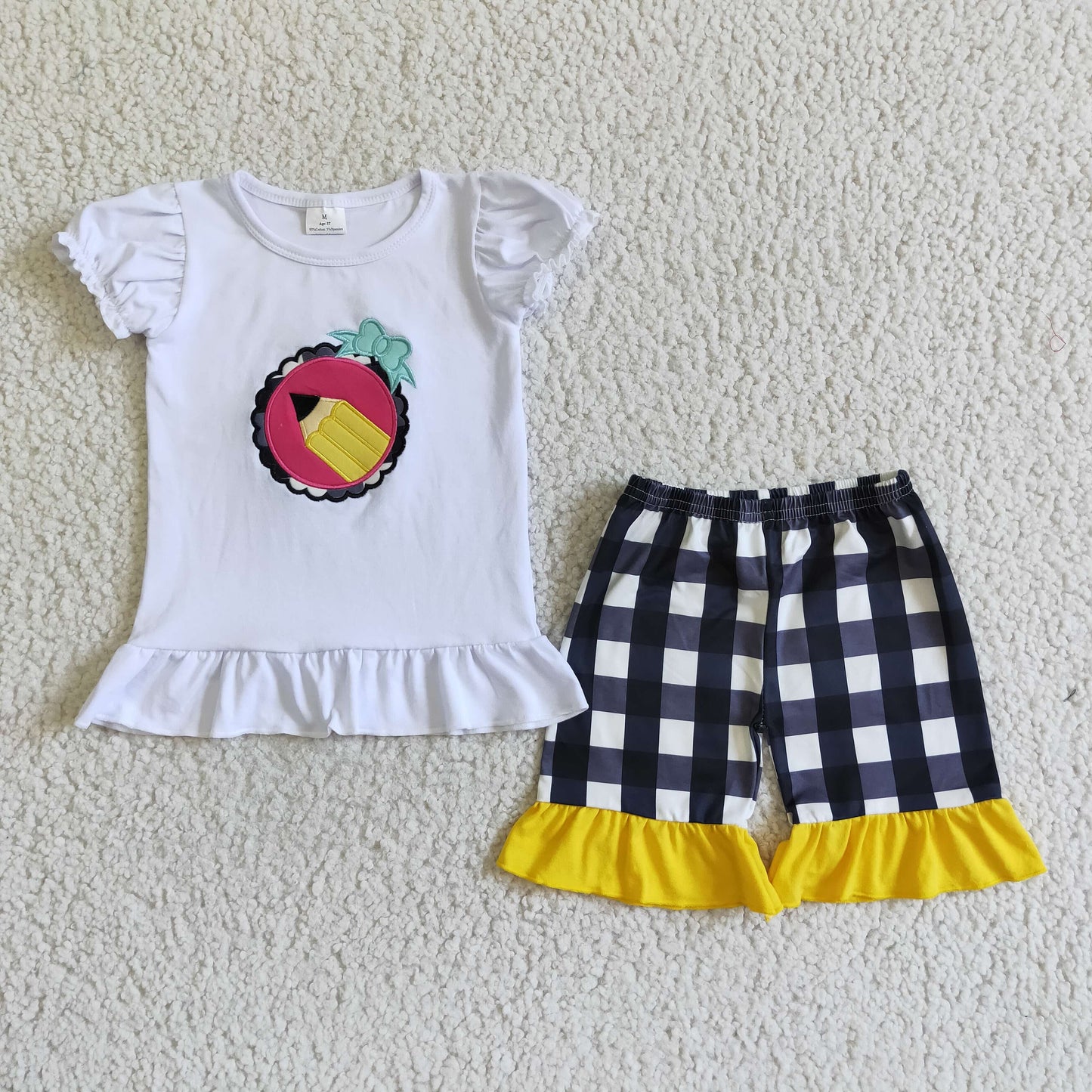 kids clothing girl back to school outfit