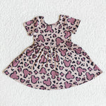 short sleeve cartoon mouse dress