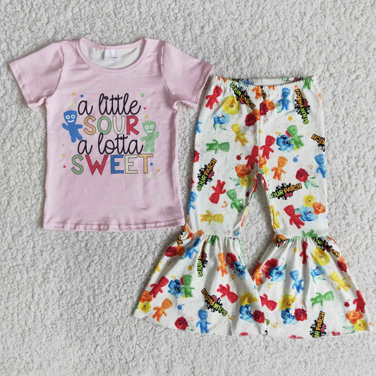 a little sour a lotta sweet bells set pink outfit