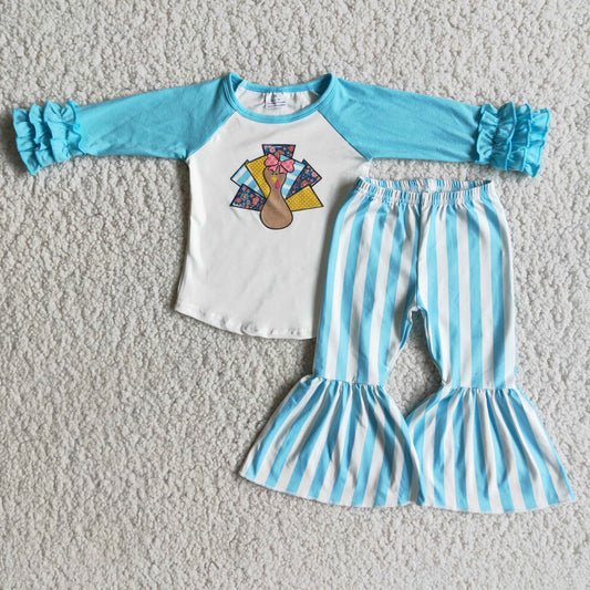 blue turkey outfit 6 A4-16