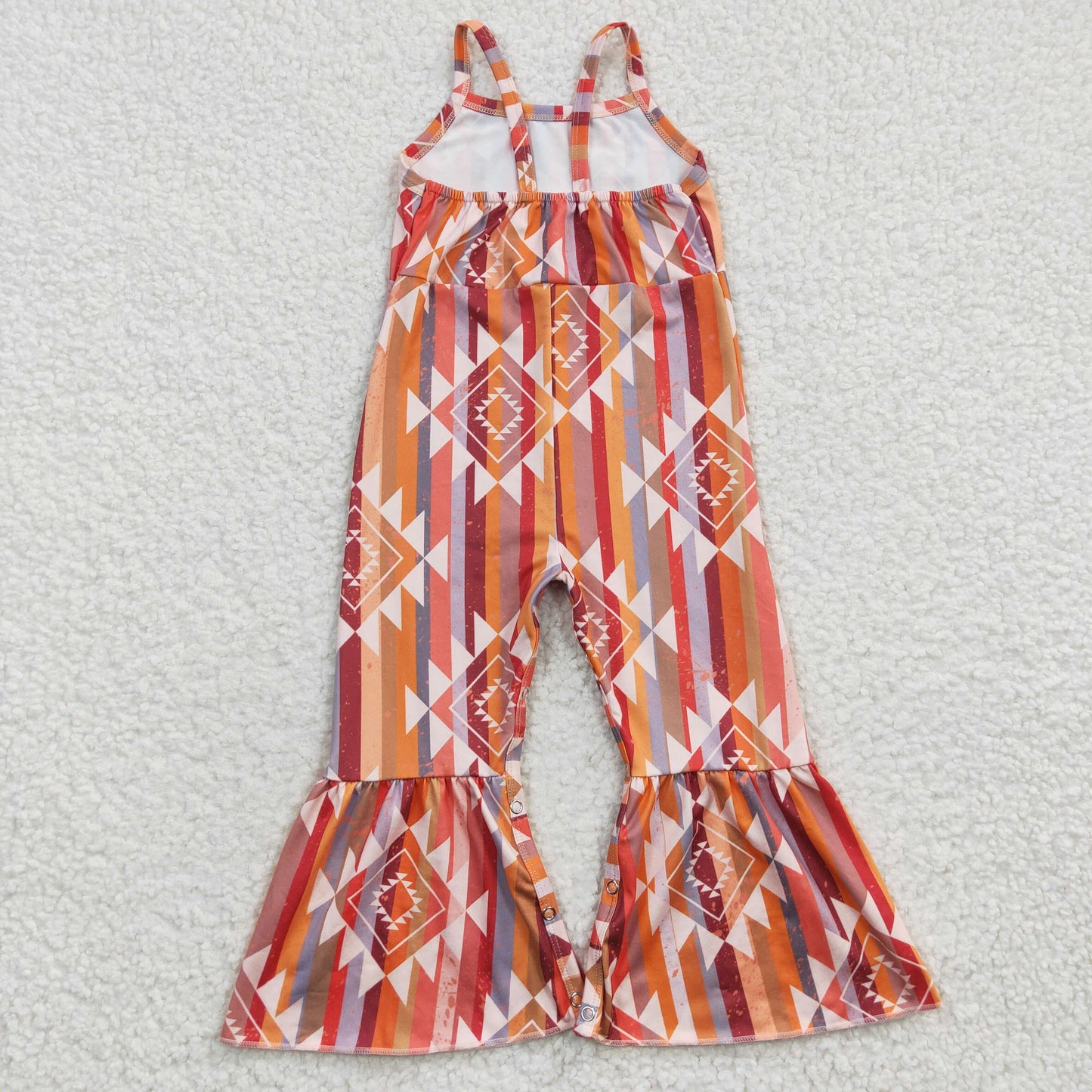 aztec striped jumpsuit western kids clothing