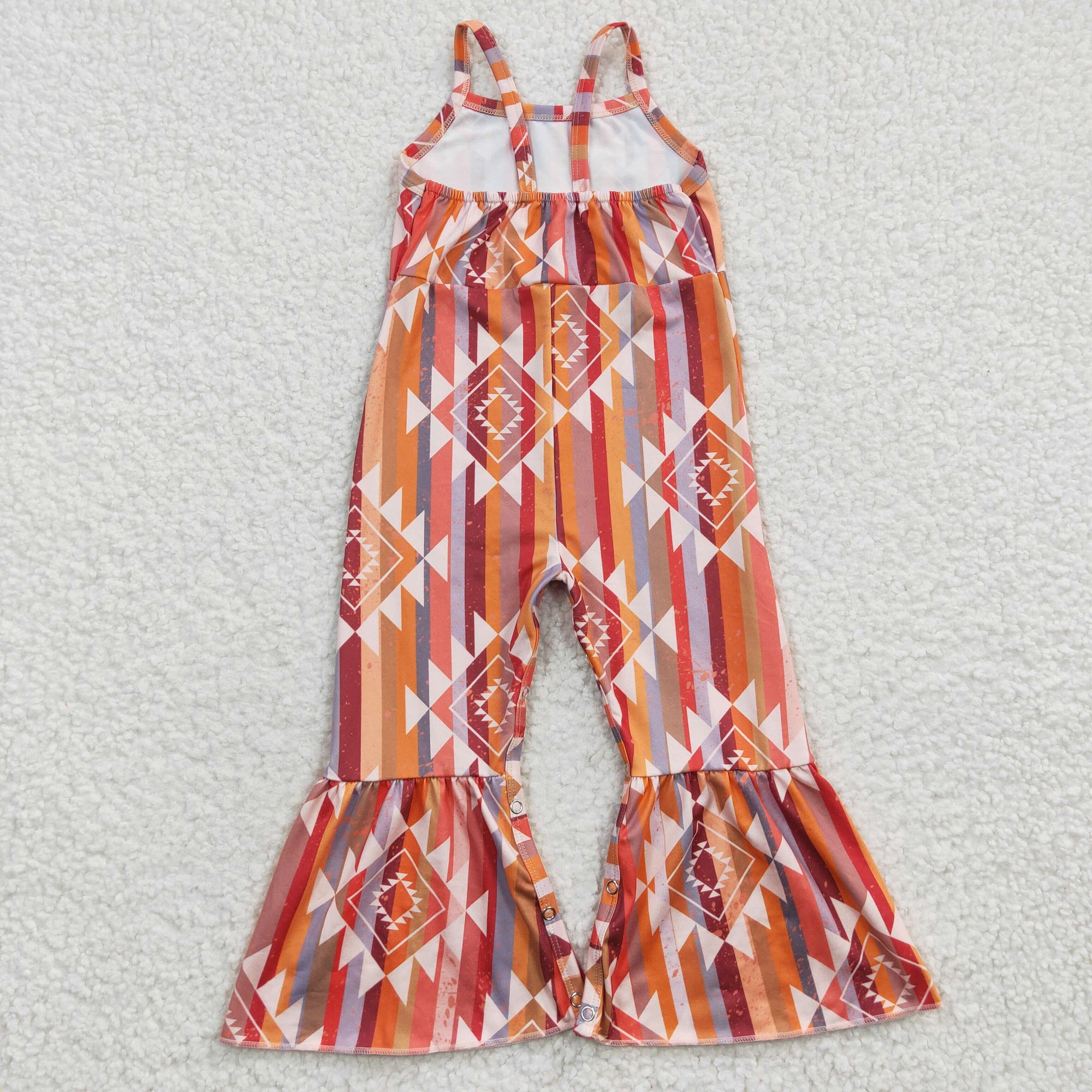 aztec striped jumpsuit western kids clothing