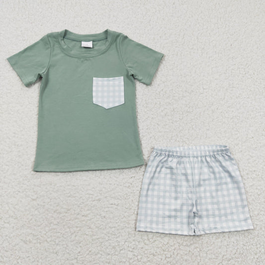 summer clothing boy shorts set