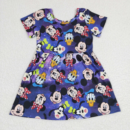 short sleeve character dress