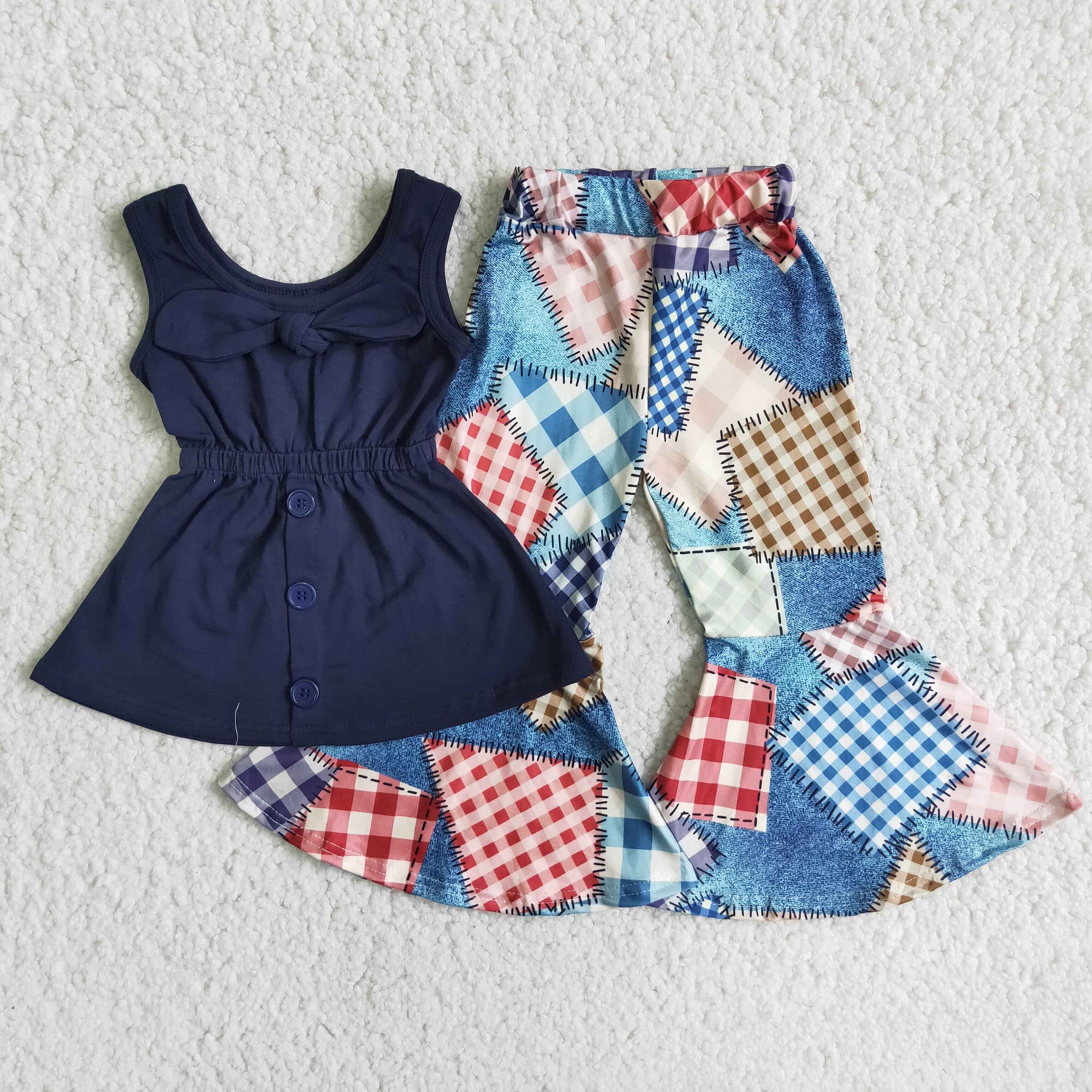 Navy Blue Bells Set
