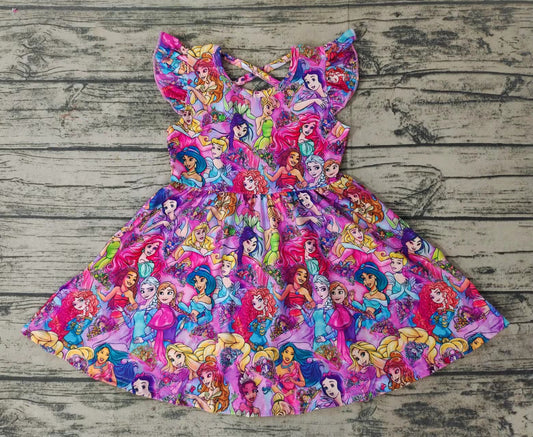 cross princess twirl dress