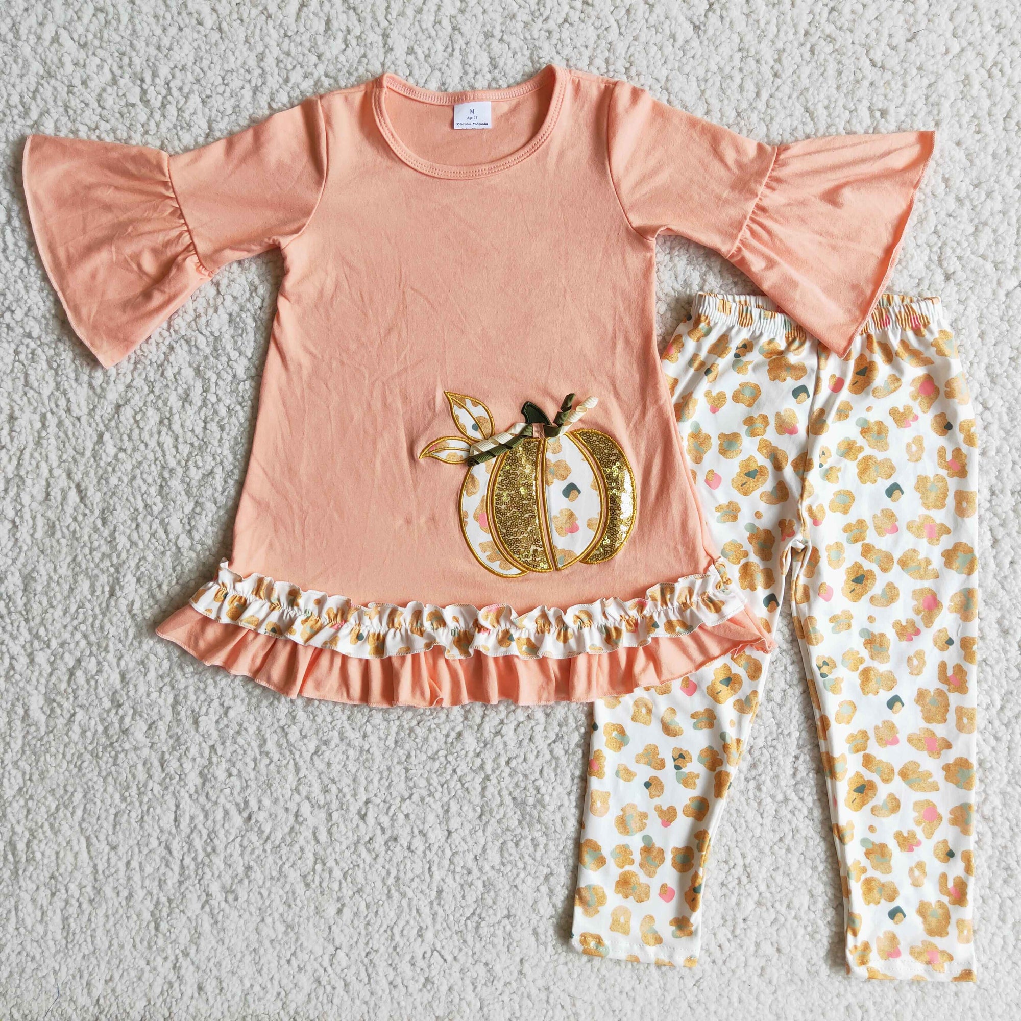 Sequin Pumpkin Embroidery